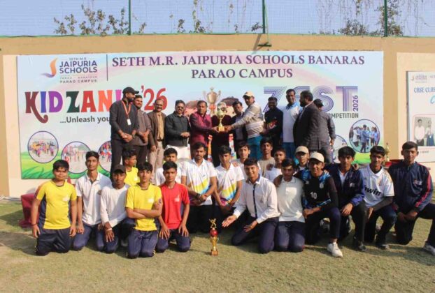 Enthusiasm filled the field, and players showcased their talent at Zest-2026: The three-day sports festival concluded grandly at Jaipuria Schools.