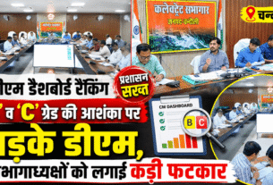 CM Dashboard Ranking: DM furious over laxity in data entry; stern reprimand for several department heads.