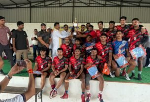 Chandauli: Varanasi dominates the grand Kabaddi showdown, emerges victorious by defeating Bhadohi 32-24.